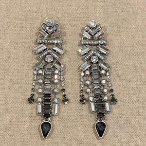 Crystal Blingy Chandelier Earrings
